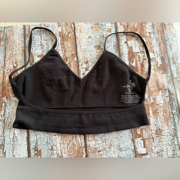Free People Black Bralette - Picture 3 of 4